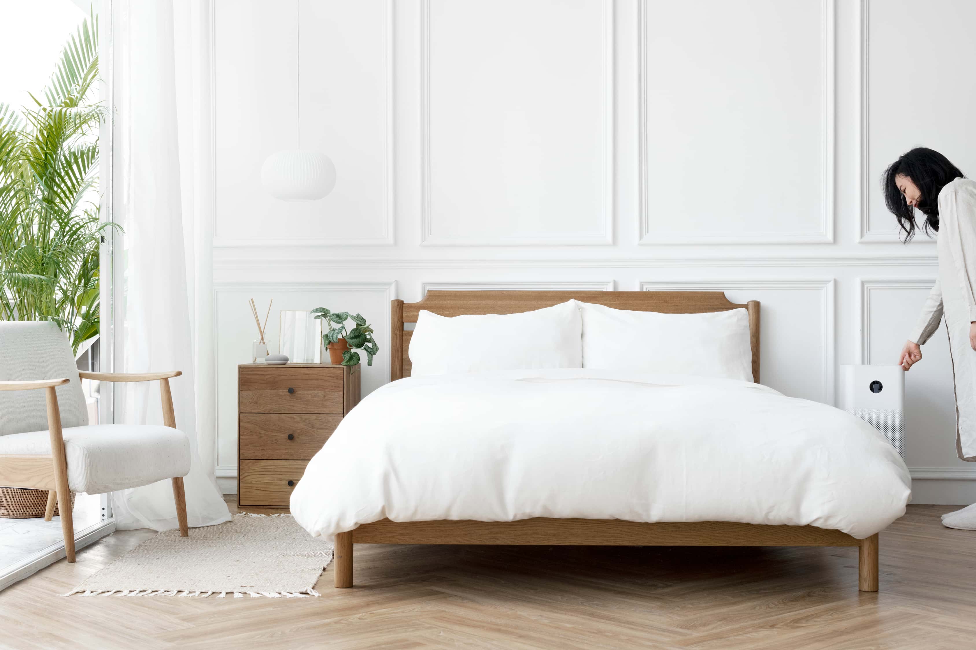 Lit chambre d'adulte